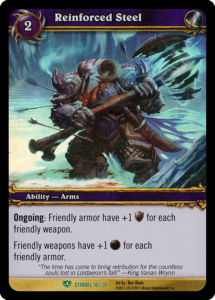 Reinforced Steel